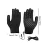 Winter Cycling Gloves For Men Women USB Heated Knitted Full Finger Gloves NonSlip Touch Screen Glov 4