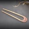 Fashion Luxury Silver Gold Enamel Shell Hairpin For Women U Shape Metal Hair Stick Elegant Hairwear 8