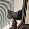 Vintage PU Leather Shoulder Bags Classic Y2K Small Purse Luxury Brand Female Handbags For Women 6