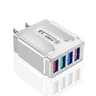 Portable Mobile Charger Fast 4 USB Charger Quick Charge 30 Wall Adapter For Xiaomi IPhone QC 30 6