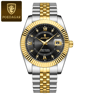 Waterproof Luxury Mens Quartz Watch Military Date Wristwatch Stainless Steel Fashion Watch 8