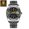 Waterproof Luxury Mens Quartz Watch Military Date Wristwatch Stainless Steel Fashion Watch 9