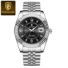 Waterproof Luxury Mens Quartz Watch Military Date Wristwatch Stainless Steel Fashion Watch 12
