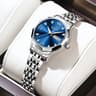 Elegant Original Luxury Ladies Quartz Wristwatch Fashion Golden Watch For Women Waterproof Stainles 5