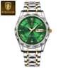 Waterproof Stainless Steel Luminous Man Wristwatch Luxury Business Men Watches Date Week Quartz Spo 8