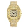 Gold Watch Ladies Wrist Watch Luxury Luxury Diamond Men Women Watches Rhinestone Unisex Bracelet Wa 4