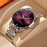 Luxury Casual Mens Watch Waterproof Quartz Stainless Steel Date Display With Night Light 5