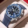 Men Brand Multifunctional Sports Watch Waterproof Quartz Chronograph With Luminous Display 5