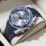 Men Brand Multifunctional Sports Watch Waterproof Quartz Chronograph With Luminous Display 7
