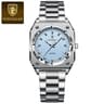 Stainless Steel Quartz Womens Watches Luxury Elegant Square Ladies Watch Waterproof Luminous Watch  8