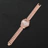 Full Diamond Roman Quartz Watch Set In Luxury Gold Silver Rose Gold Alloy Perfect For Business Occa 2