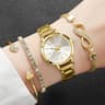 Elegant Womens Light Luxury Quartz Watch Casual Sports Style Stylish Bracelet Watch 5