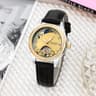 Luxury Fashion Casual Leather Watch For Ladies Flywheel Double Hollowed Automatic Mechanical Waterp 8