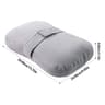 Plush Knee Pillow For Side Sleeper Support Leg Pillow For Hip  Back Pain Secure Bind Belt Machine W 7