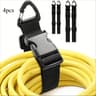HeavyDuty Black Adjustable Extension Cord Organizer 3Axis Buckle Storage Strap For Garage Organizat 7