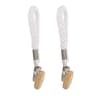 Beech Wood Round Head Storage Multi Functional Non Perforated Kitchen Towel Clip Woven Rope Bathroo 7