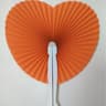White Folding Paper Fan For Baby Shower Kids Birthday Party Wedding Guest Gifts 4