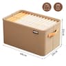 Durable Thickened Fabric Clothing Storage Basket Toy  Wardrobe Storage Essential Dormitory Organize 5