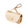 Portable Dog Poop Bag Organizer Stylish Faux Leather Pet Poop Bag Holder With Dispenser For Dogs 6