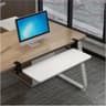 Ergonomic Clamp Keyboard Tray Sliding Under Desk Platform With Retractable Drawer 7