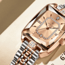 Elegant Waterproof Calendar Watch Stainless Steel Quartz Luxury Watch For Women 9