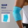 Elbow Support Arm Sleeves With Gel Pads 3D Knitted Elastic Ergonomic Breathable Design For Unisex W 7