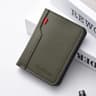 High Quality Short Vertical Mens Wallet Ultrathin PU Leather Card Holder 6