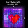 Christmas Curtain String Outdoor Fairy Lights LED Smart Curtain Lights With App Control 8