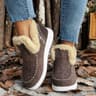 Casual Womens Boots Snow Platform Ankle Boots Lightweight Winter Shoes 5