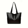 Retro Vegan Shoulder Bag Vintage Large Capacity Tote Bag Womens Casual Handbag For Commute 5