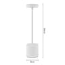 LED Touch Metal Table Lamp Rechargeable Bedside Creative Light Bar Outdoor Ambient Night Light 10