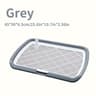 Reusable Dog Potty Trainer Tray With Removable Net Plastic Pee Pad Holder For Potty Training 6