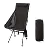 Portable Folding Camping Chair With Headrest Lightweight Outdoor Folding Chair For Fishing  Camping 6