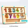 Montessori Magnetic Color Sorting Maze Board For Kids Sensory Educational Toy With Beads  Wooden Co 9