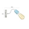 Colorful Ceramic LED Wall Lamp Nordic Minimalist Bedside  Bathroom Wall Sconce 7