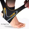 Compression Ankle Brace Support Sleeve Breathable Sport Wrap For Running And Injury Relief 6
