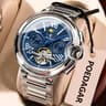 Luxury Automatic Mechanical Watch For Men With Tourbillon  Stainless Steel Design 6