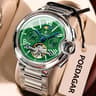 Luxury Automatic Mechanical Watch For Men With Tourbillon  Stainless Steel Design 8