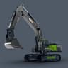 Heavy Duty Construction Toy Vehicles Bulldozer Truck Excavator  Crane SetEducational Engineerin