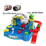 Racing Rail Car Model Toy Interactive Train Track Adventure Set For Kids Educational STEM Toy With