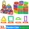Magnetic Building Blocks Medium Size STEM Toys for Kids Educational Magnet Construction Set for Cr