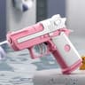 Mini Water Gun Manual Continuous Fire Water Pistol For Summer Pool  Outdoor Games 10