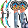 LED Kids Bow And Arrow Set With Target 10 Suction Cup Arrows  Quiver Archery Toy For Boys And Girls 7