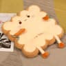 Toastshaped seat cushion
