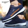 Waterproof Leather Sneakers For Men Comfortable Casual LaceUp Vulcanized Shoes 0