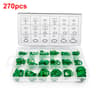 O Ring Assortment Kit 18 Sizes NBR Rubber Sealing Rings Automotive AC System Air Conditioning Gaske 5