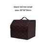 Car Trunk Organizer Box Large Capacity PU Leather Folding Storage Bag For Auto MultiUse Tools Emerg 14