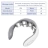 Smart Pulse Neck Massager  Intelligent Electric Rechargeable Heating Magnetic TENS Pulse Therapy Fo 7