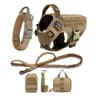 MilitaryGrade Large Dog Harness  Leash Set  Tactical Training Vest For German Shepherds  K9s 14