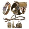 MilitaryGrade Large Dog Harness  Leash Set  Tactical Training Vest For German Shepherds  K9s 12